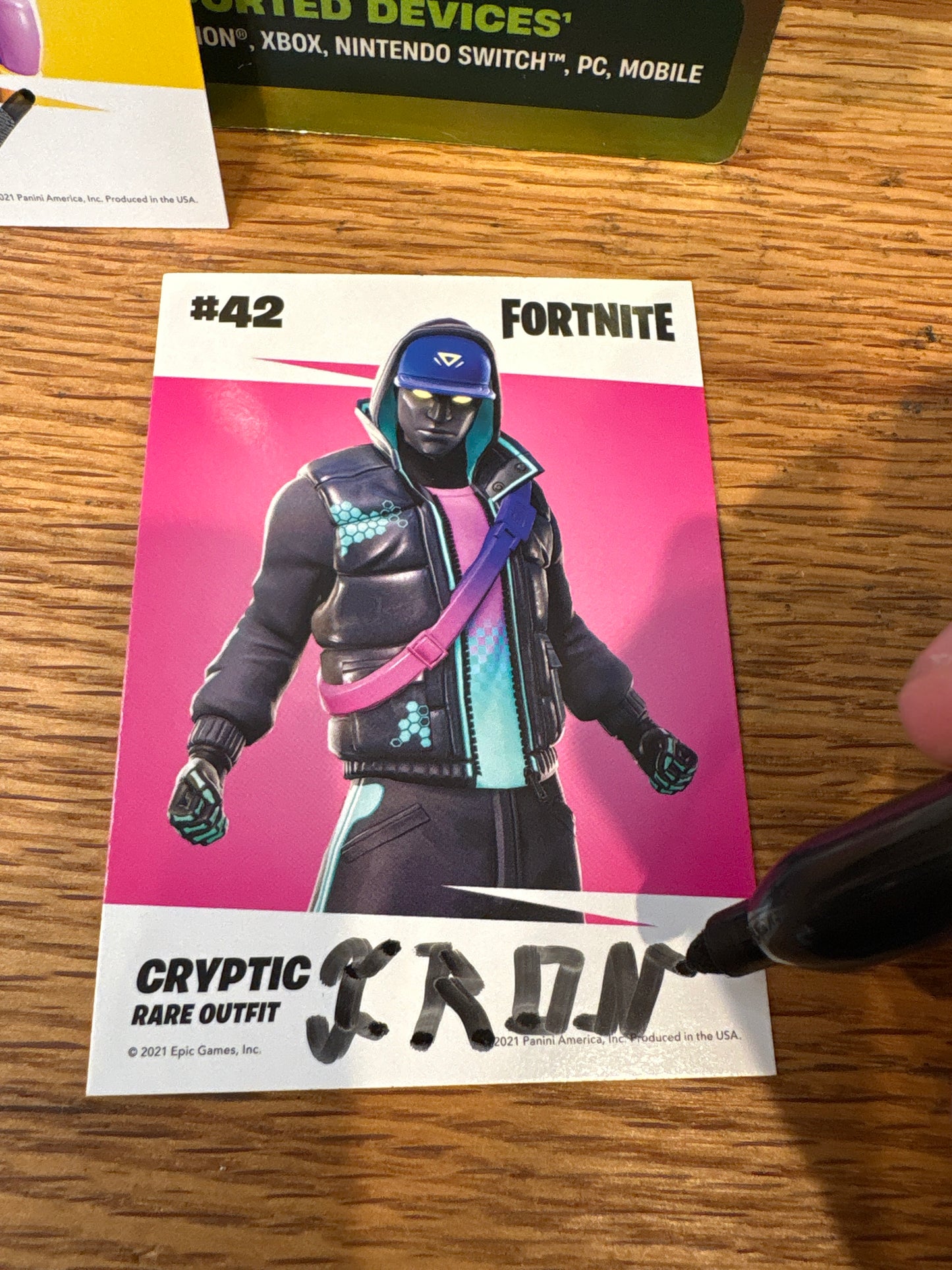 *SIGNED* Fortnite Trading Card (FREE SHIPPING)